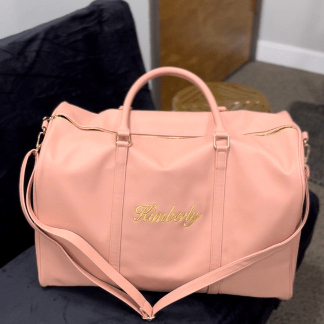 Weekender Duffle Bag - Pink