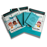 Let's Explore: My First Plane Ride Activity Book & Passport Cover Bundle