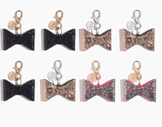 Glitter Bow Personal Alarm