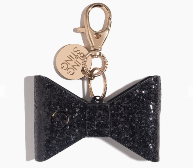 Glitter Bow Personal Alarm