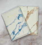 Marble Pattern Passport Cover