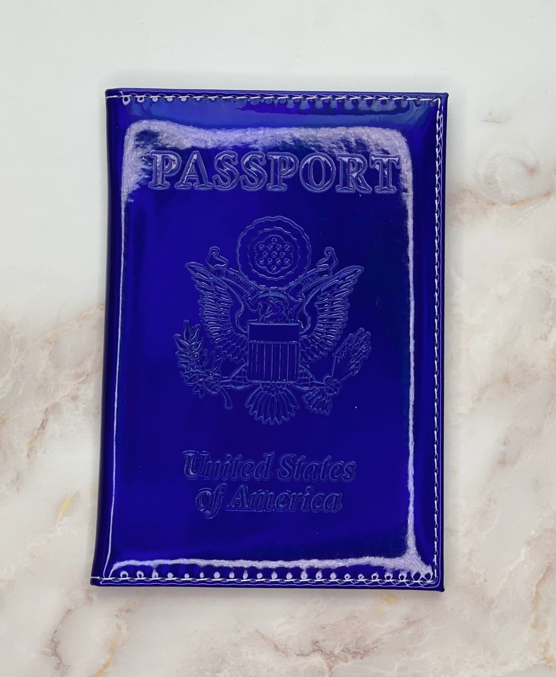 Patriotic Holo Passport Cover